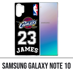 Custodia Samsung Galaxy Note 10 - Lebron James Black
