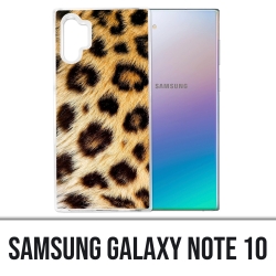 Coque Samsung Galaxy Note 10 - Leopard