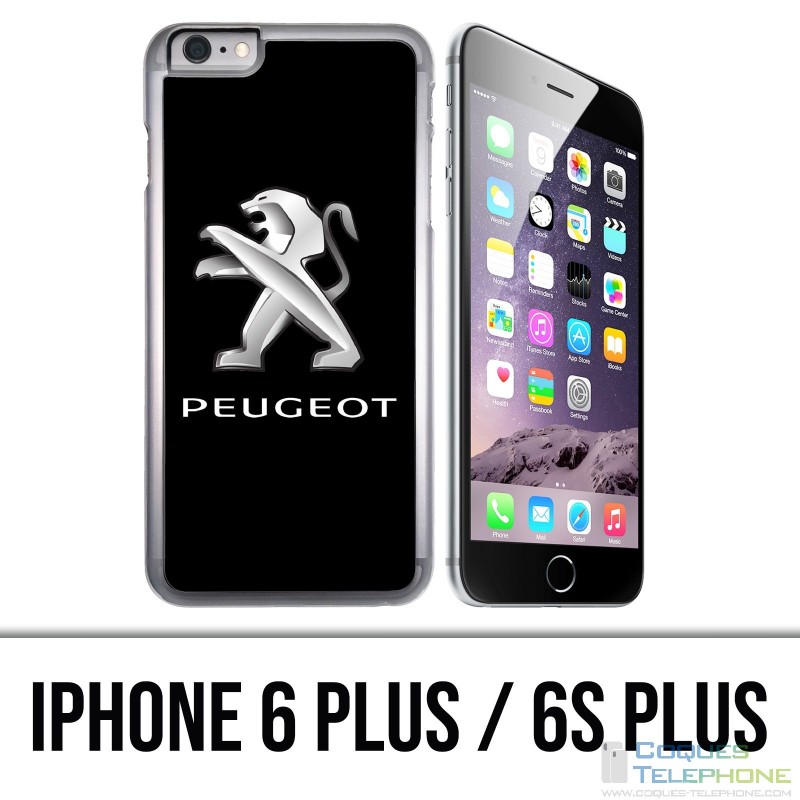 Custodia per iPhone 6 Plus / 6S Plus - Logo Peugeot
