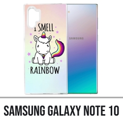 Samsung Galaxy Note 10 Case - Einhorn Ich rieche Raimbow