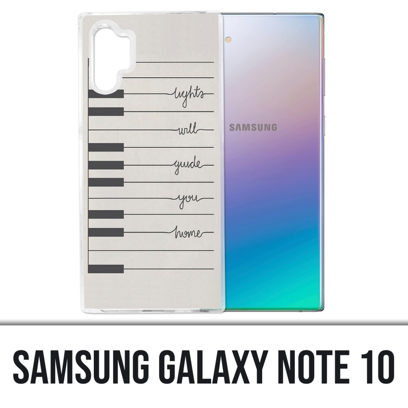 Samsung Galaxy Note 10 case - Light Guide Home