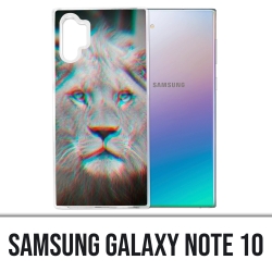 Coque Samsung Galaxy Note 10 - Lion 3D