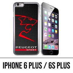 Custodia per iPhone 6 Plus / 6S Plus - Logo Peugeot Sport