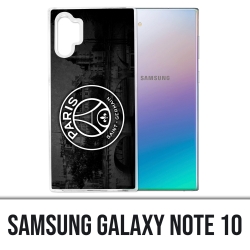Coque Samsung Galaxy Note 10 - Logo Psg Fond Black