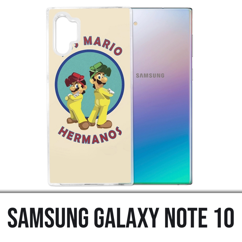 Coque Samsung Galaxy Note 10 - Los Mario Hermanos