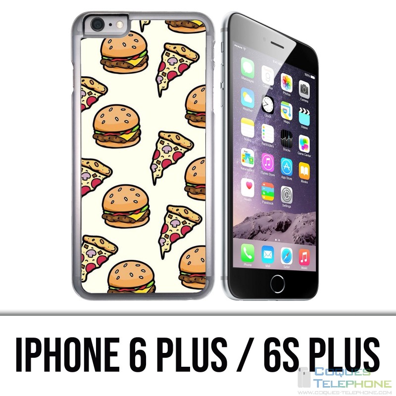 Coque iPhone 6 Plus / 6S Plus - Pizza Burger