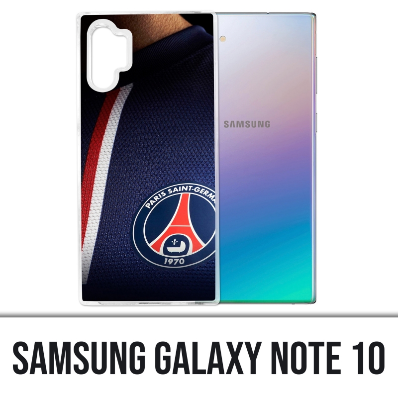 Funda Samsung Galaxy Note 10 - Jersey azul Psg Paris Saint Germain