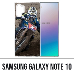 Coque Samsung Galaxy Note 10 - Motocross Boue