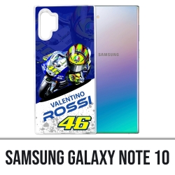 Samsung Galaxy Note 10 case - Motogp Rossi Cartoon Galaxy