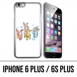 Custodia per iPhone 6 Plus / 6S Plus - Evoluzione Evoli baby Pokémon