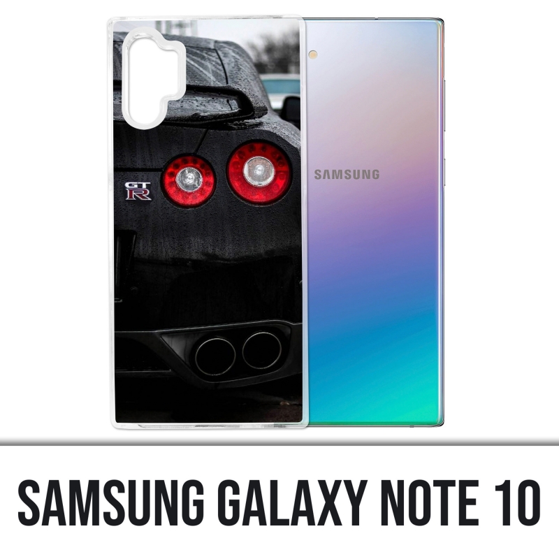 Custodia Samsung Galaxy Note 10 - Nissan Gtr nera