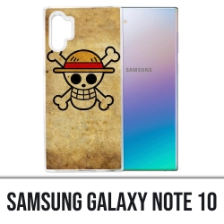 Custodia Samsung Galaxy Note 10 - One Piece Logo vintage