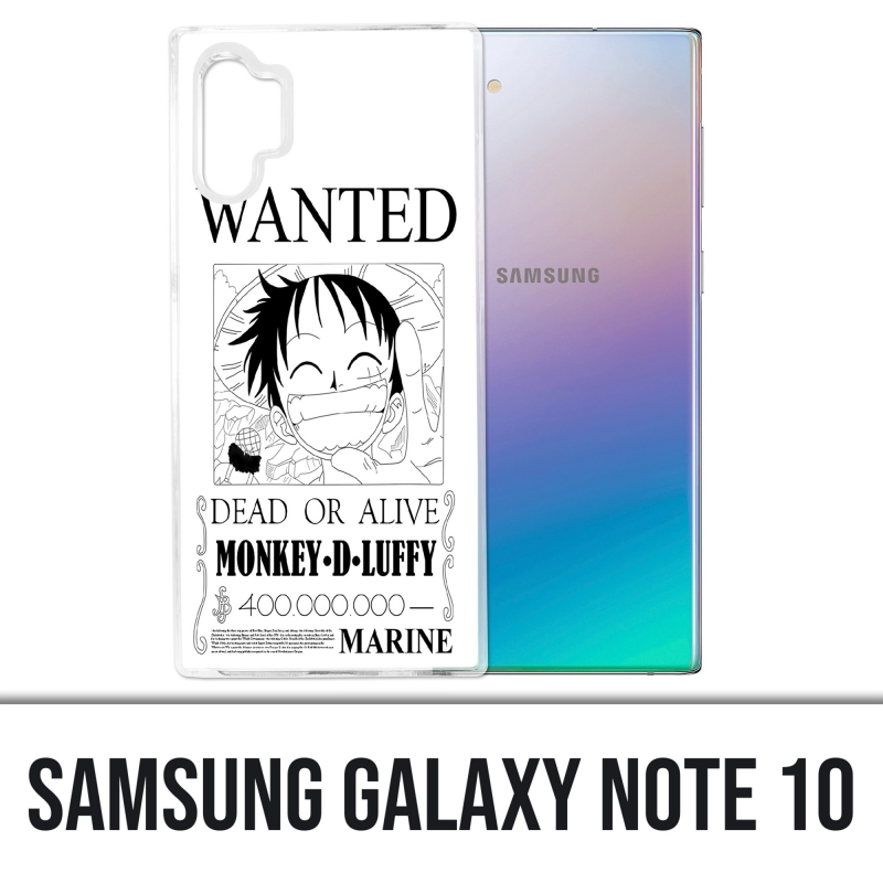 Samsung Galaxy Note 10 Case - One Piece Wanted Ruffy