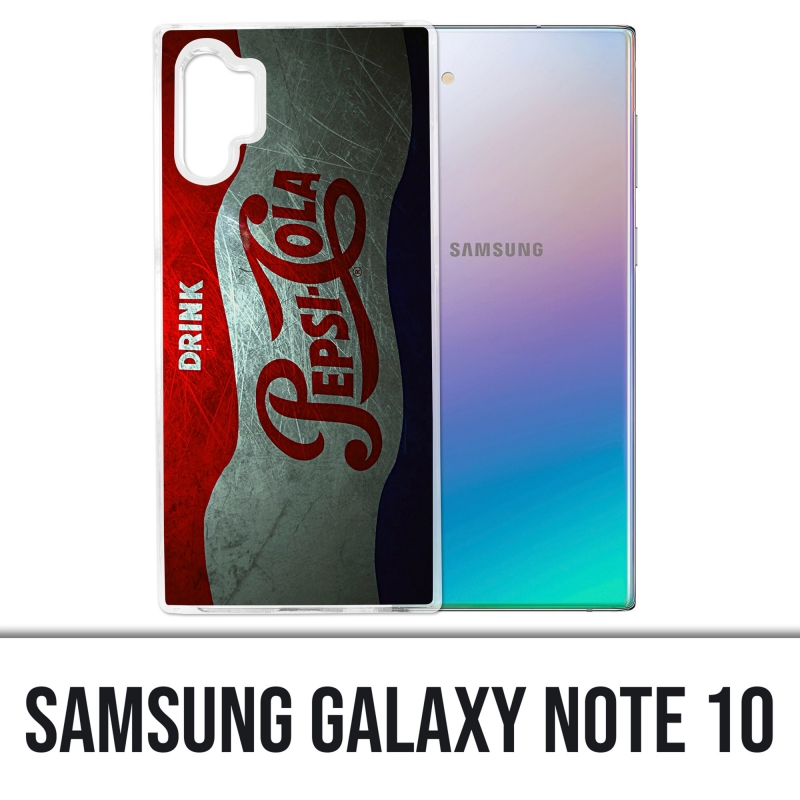 Coque Samsung Galaxy Note 10 - Pepsi Vintage