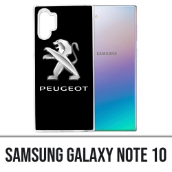 Custodia Samsung Galaxy Note 10 - Logo Peugeot