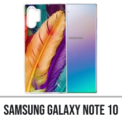 Coque Samsung Galaxy Note 10 - Plumes