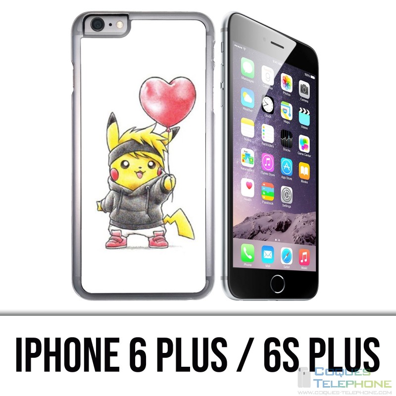 Custodia per iPhone 6 Plus / 6S Plus - Pokémon Pikachu
