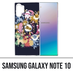 Coque Samsung Galaxy Note 10 - Pokémon Évoli Évolutions