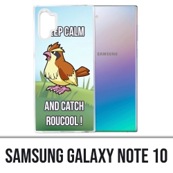 Coque Samsung Galaxy Note 10 - Pokémon Go Catch Roucool