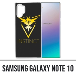 Samsung Galaxy Note 10 Hülle - Pokémon Go Team Gelb