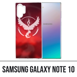 Samsung Galaxy Note 10 Case - Pokémon Go Team Red Grunge