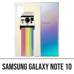 Coque Samsung Galaxy Note 10 - Polaroid Arc En Ciel Rainbow