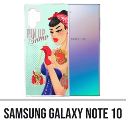 Coque Samsung Galaxy Note 10 - Princesse Disney Blanche Neige Pinup