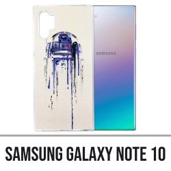 Samsung Galaxy Note 10 case - R2D2 Paint