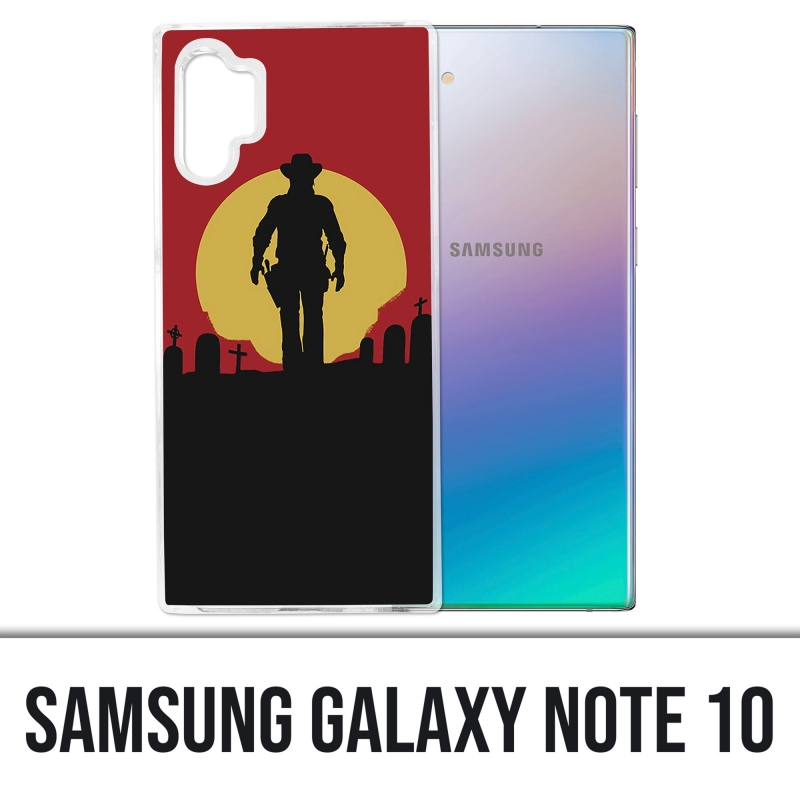 Coque Samsung Galaxy Note 10 - Red Dead Redemption Sun