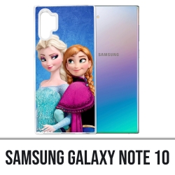 Custodia per Samsung Galaxy Note 10 - Frozen Elsa e Anna