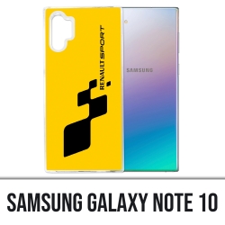 Coque Samsung Galaxy Note 10 - Renault Sport Jaune