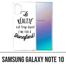 Coque Samsung Galaxy Note 10 - Réalité Disneyland