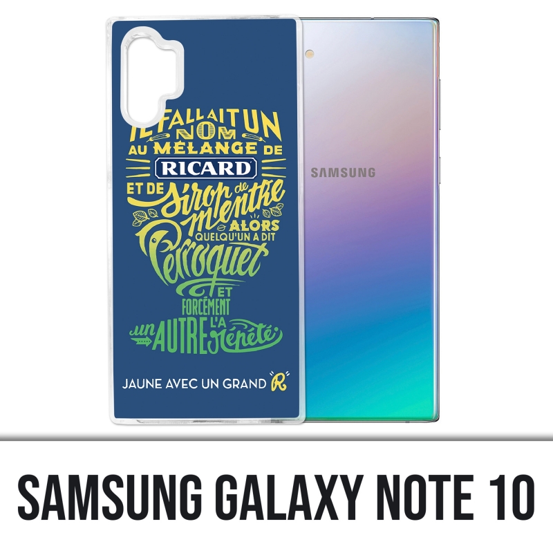 Coque Samsung Galaxy Note 10 - Ricard Perroquet