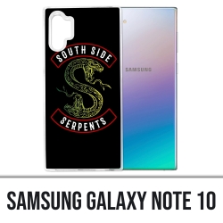 Coque Samsung Galaxy Note 10 - Riderdale South Side Serpent Logo