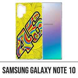 Coque Samsung Galaxy Note 10 - Rossi 46 Waves