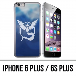 IPhone 6 Plus / 6S Plus Case - Pokemon Go Team Blue Grunge