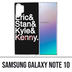 Samsung Galaxy Note 10 case - South Park Names
