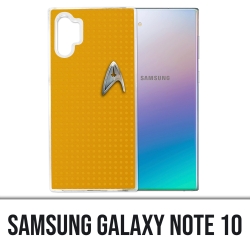 Coque Samsung Galaxy Note 10 - Star Trek Jaune