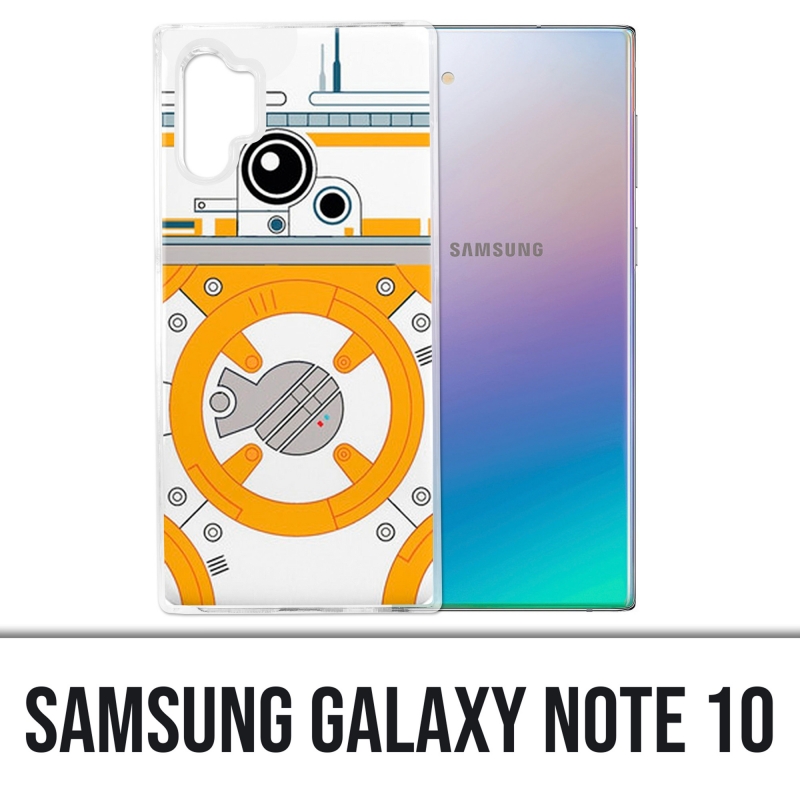 Custodia Samsung Galaxy Note 10 - Star Wars Bb8 minimalista