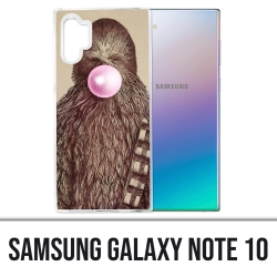 Custodia Samsung Galaxy Note 10 - Gomma da masticare Star Wars Chewbacca