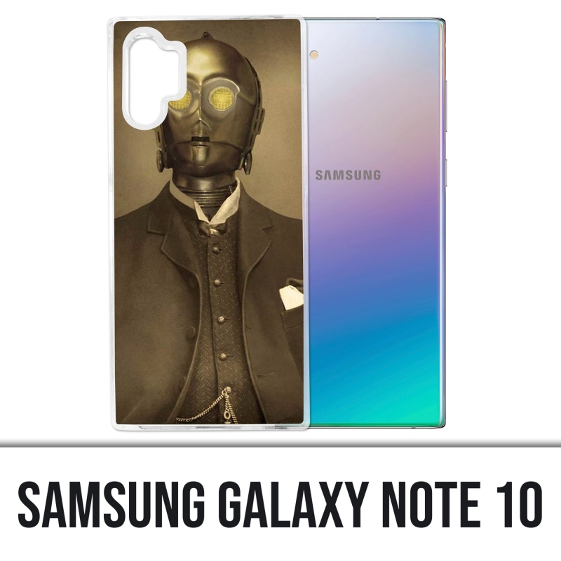 Coque Samsung Galaxy Note 10 - Star Wars Vintage C3Po