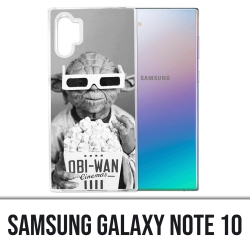 Coque Samsung Galaxy Note 10 - Star Wars Yoda Cinéma