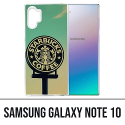 Coque Samsung Galaxy Note 10 - Starbucks Vintage