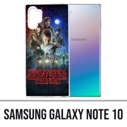 Coque Samsung Galaxy Note 10 - Stranger Things Poster