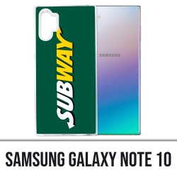 Samsung Galaxy Note 10 case - Subway