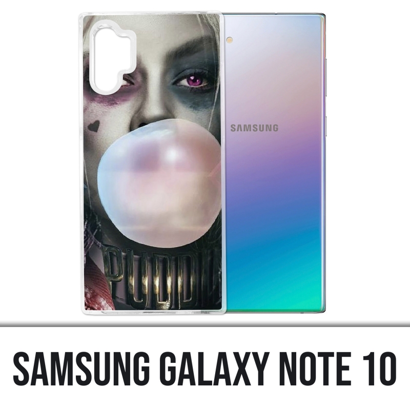 Samsung Galaxy Note 10 case - Suicide Squad Harley Quinn Bubble Gum