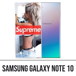 Coque Samsung Galaxy Note 10 - Supreme Girl Dos