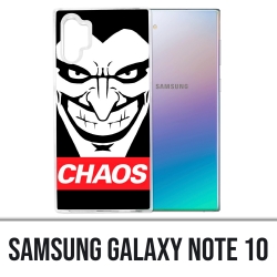 Coque Samsung Galaxy Note 10 - The Joker Chaos