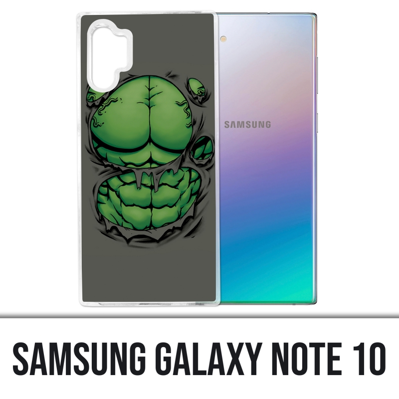 Coque Samsung Galaxy Note 10 - Torse Hulk