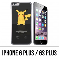 Custodia per iPhone 6 Plus / 6S Plus - Pokemon Pikachu